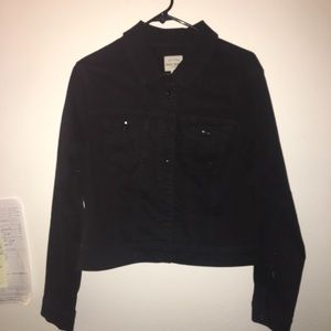Black Jean Jacket